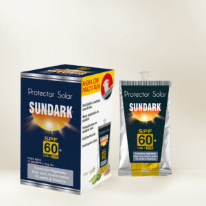 Protector Solar Sundark SPF 60+ Adultos – Display x12 sachets de 10 g (120 g)