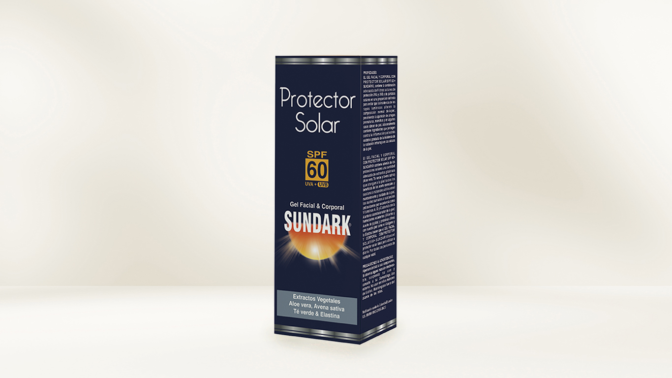Protector Solar Sundark SPF 60+ Adultos – Pote de 120 g