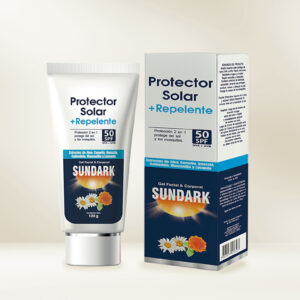 Protector Solar Sundark SPF 50+ con Repelente – Pote de 120 g